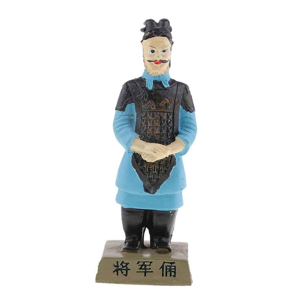 Antique Chinese Qin Terra Cotta Warriors Horse Figurine Artwork Ornament #2