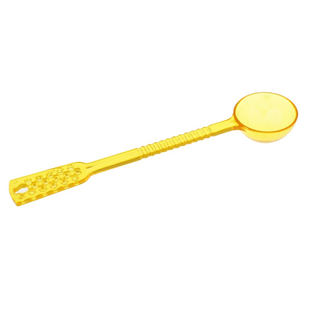 Plastic Measuring Spoon Teaspoon Kitchen Gadget for Tea Cafe Spice 10g Yellow