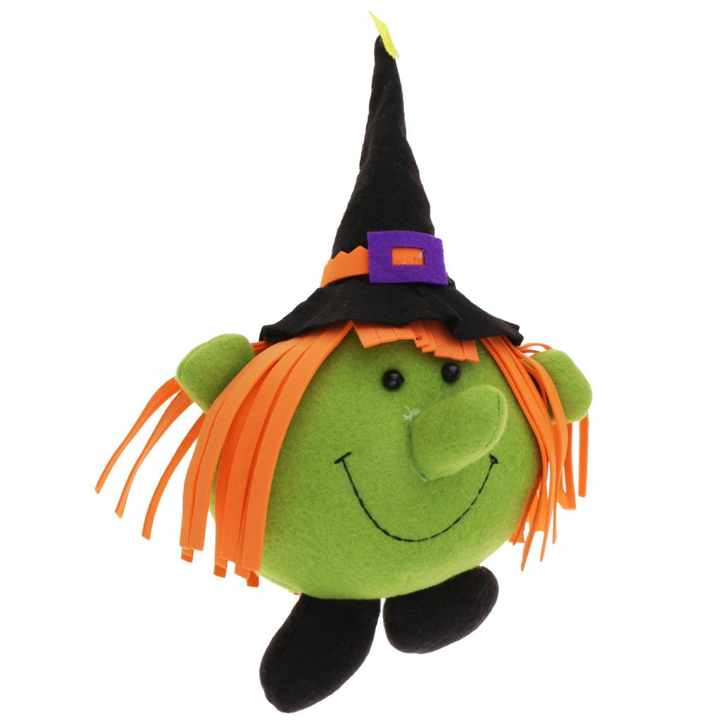 Halloween Cartoon Plush Pumpkin Doll Toy for Festival Home Party Decor B