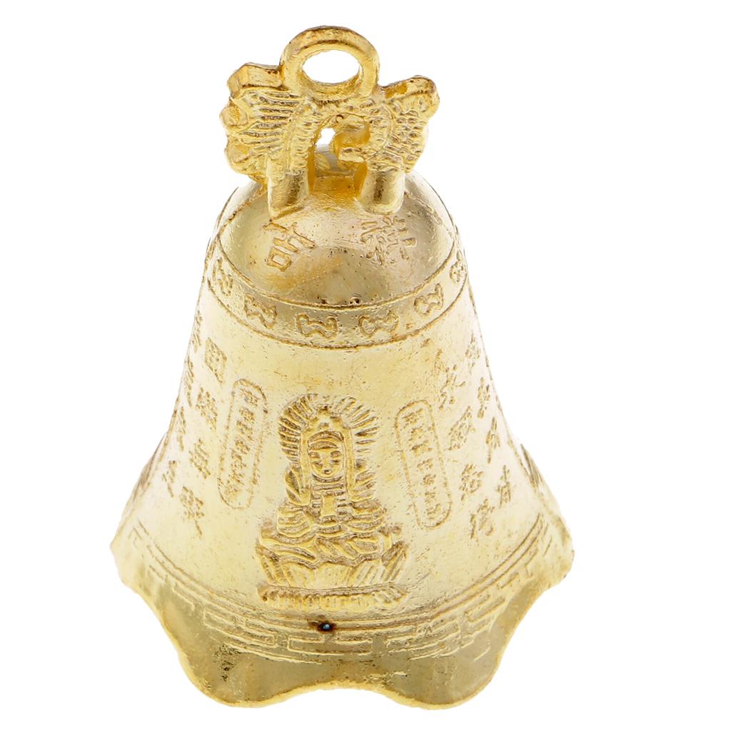 Metal Bell Wind Chime Fengshui Home Hanging Decoration Fortune Mascot Medium