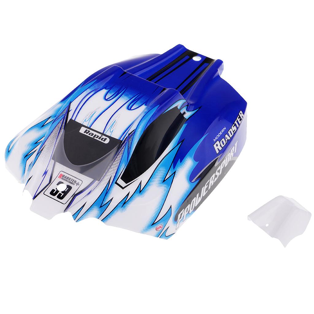 RC Buggy Body Shell Canopy for WLtoys A959 1/18 4WD Racing Car Spare Parts Blue