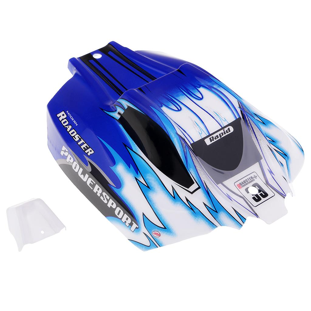 RC Buggy Body Shell Canopy for WLtoys A959 1/18 4WD Racing Car Spare Parts Blue