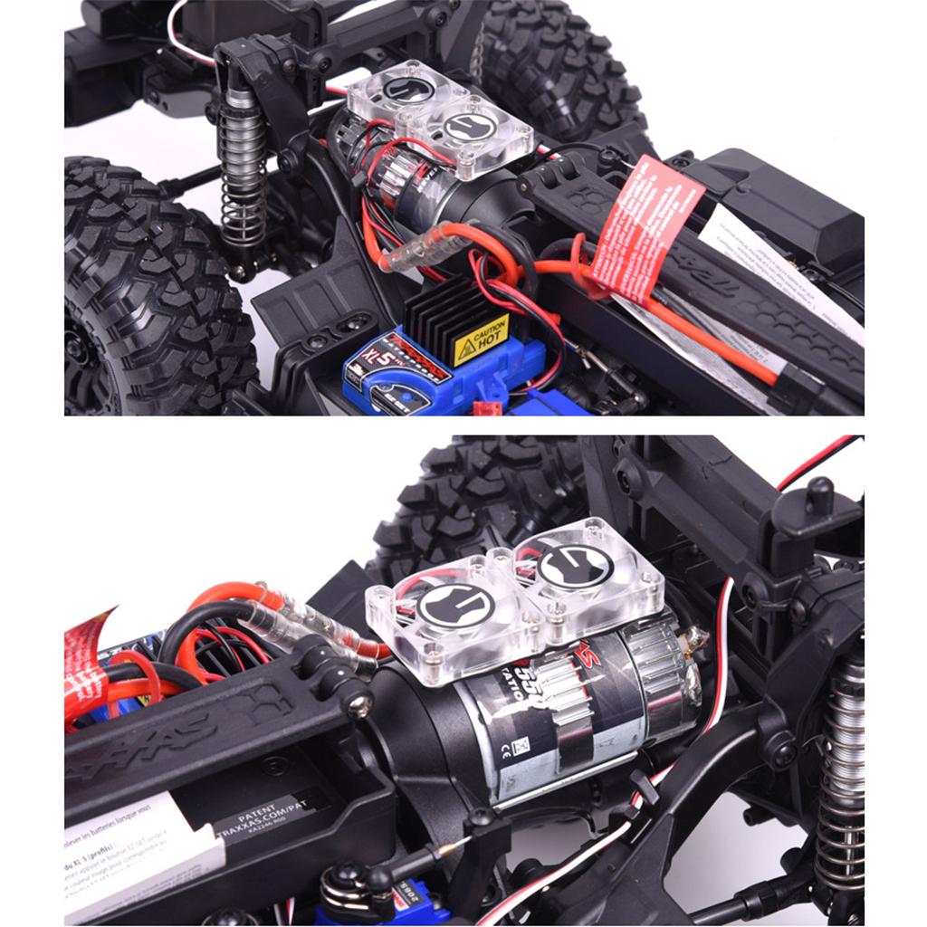 1/10 Climbing Car Upgrade Parts Heatsink Sensitive Radiator Motor Cooling