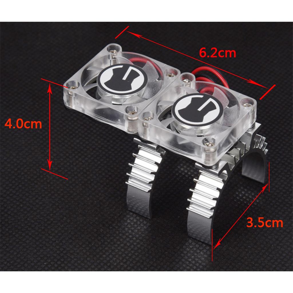 1/10 Climbing Car Upgrade Parts Heatsink Sensitive Radiator Motor Cooling