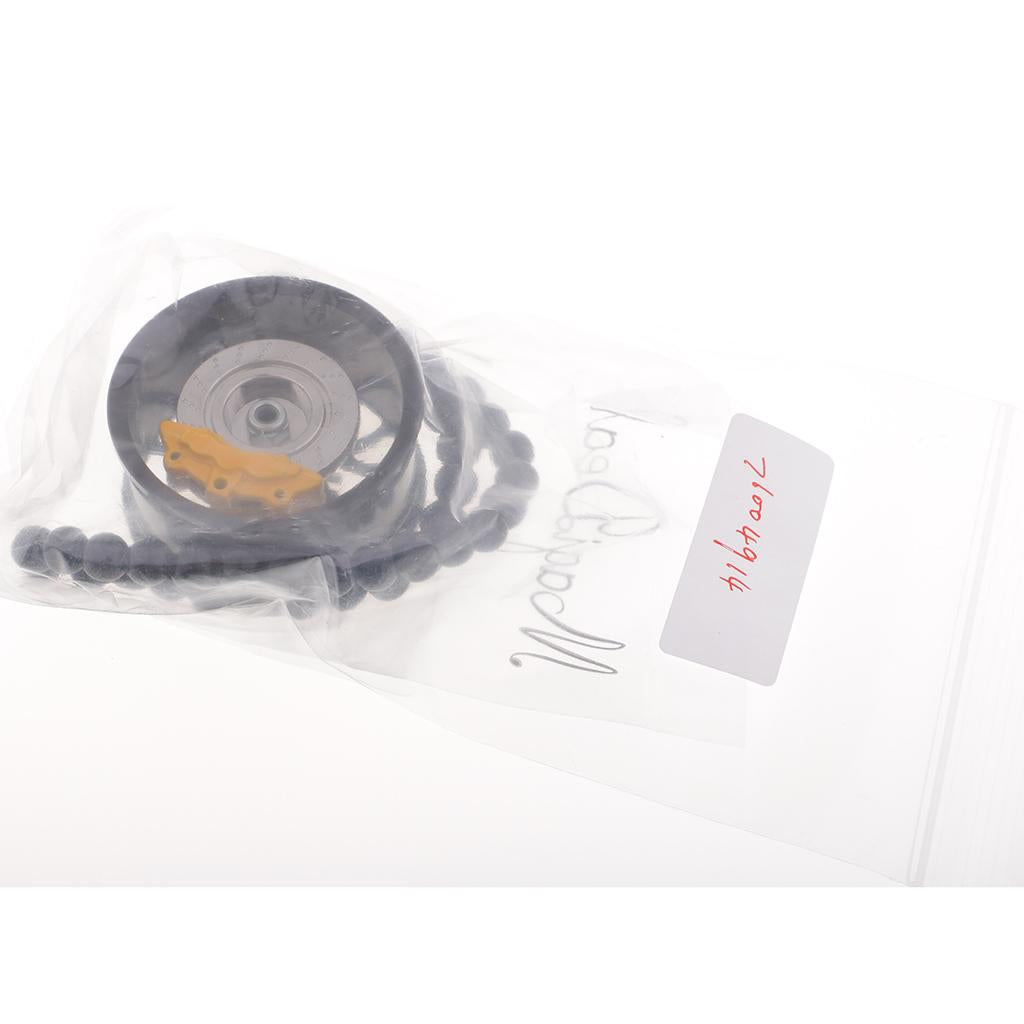 Car Ornament Pendant Metal Wheel Hub Auto Interior Hanging Decoration Black