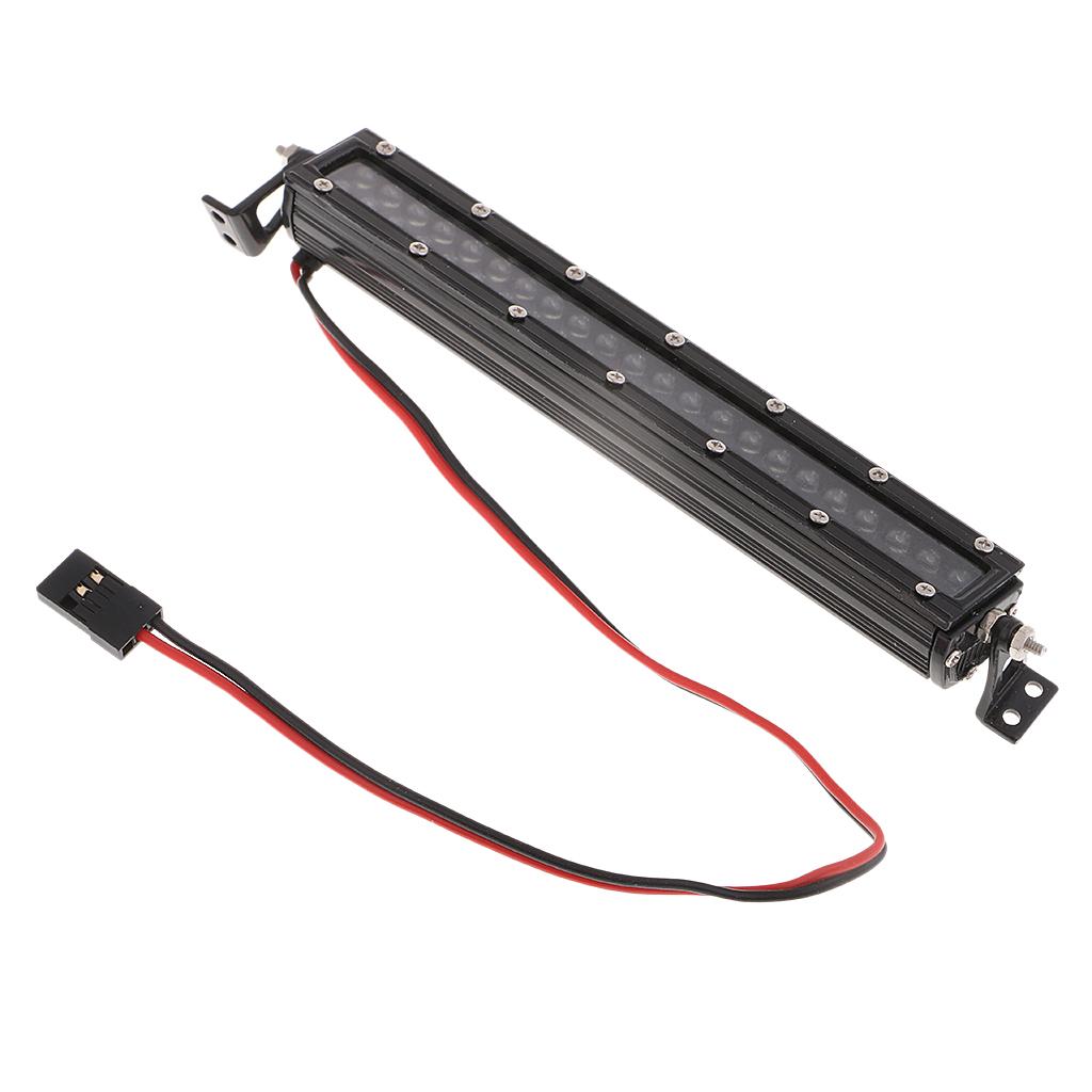 RC Roof Lamp 44 LED Light Bar Strip for 1:10 RC Rock Crawler TRX4 90046