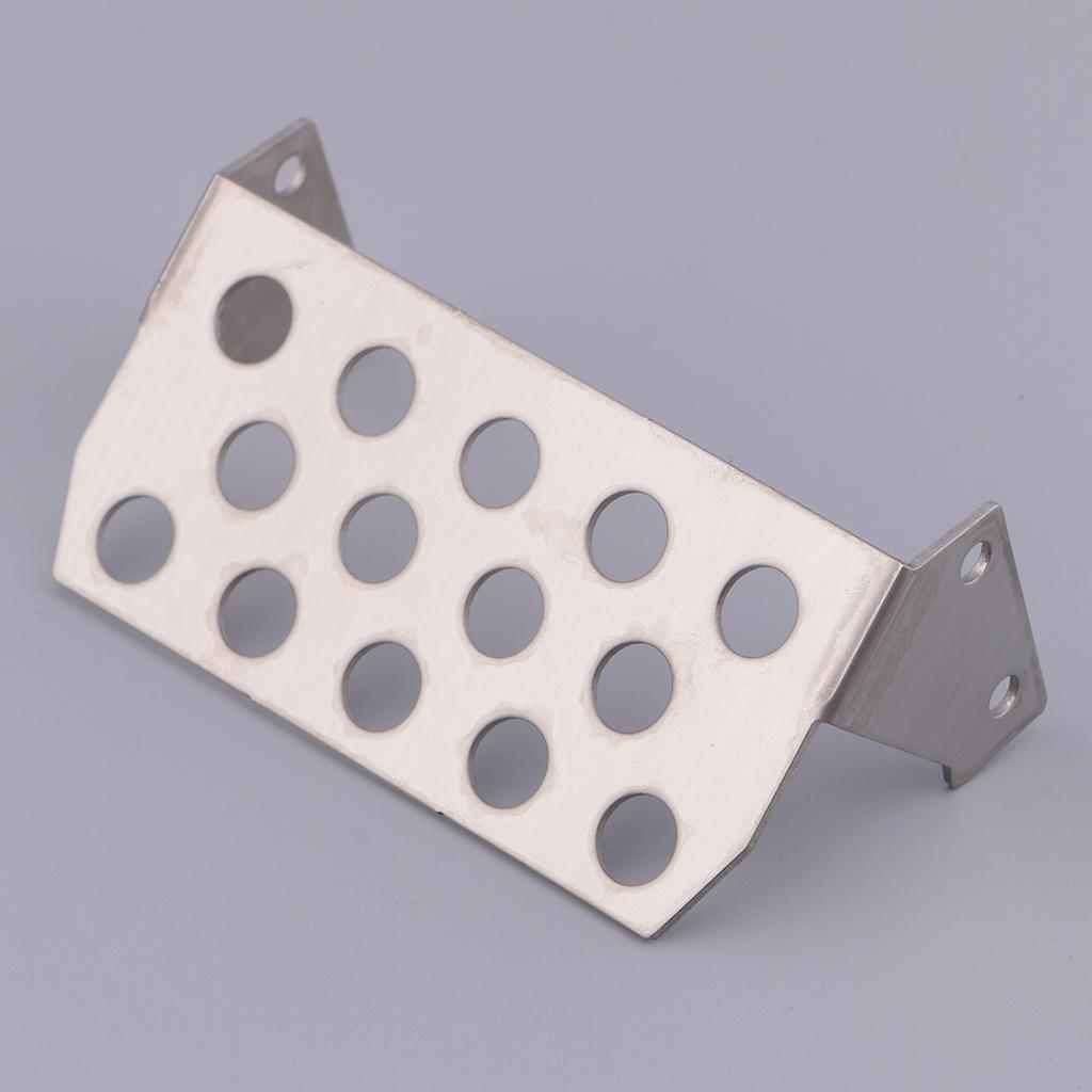 Stainless Steel Front Bumper Protective Shield for Axial scx10 90046/90047