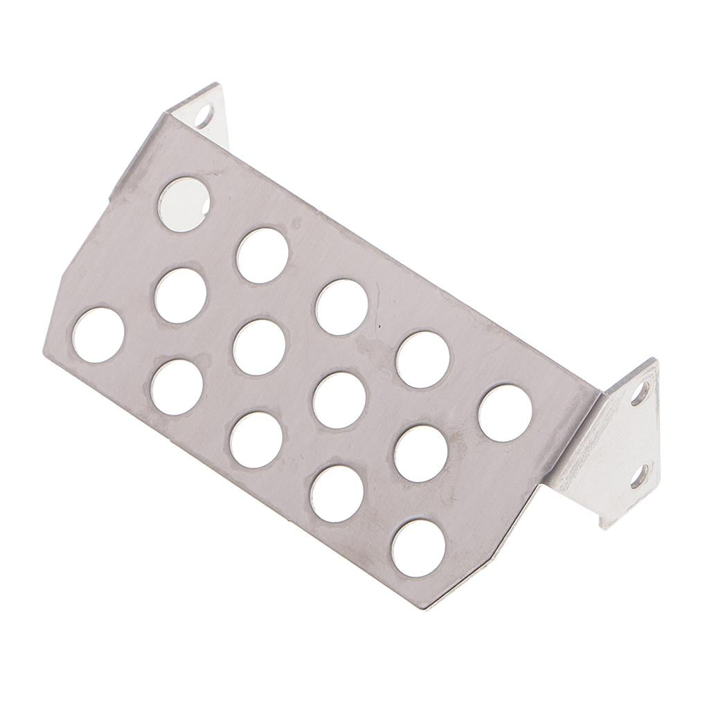 Stainless Steel Front Bumper Protective Shield for Axial scx10 90046/90047