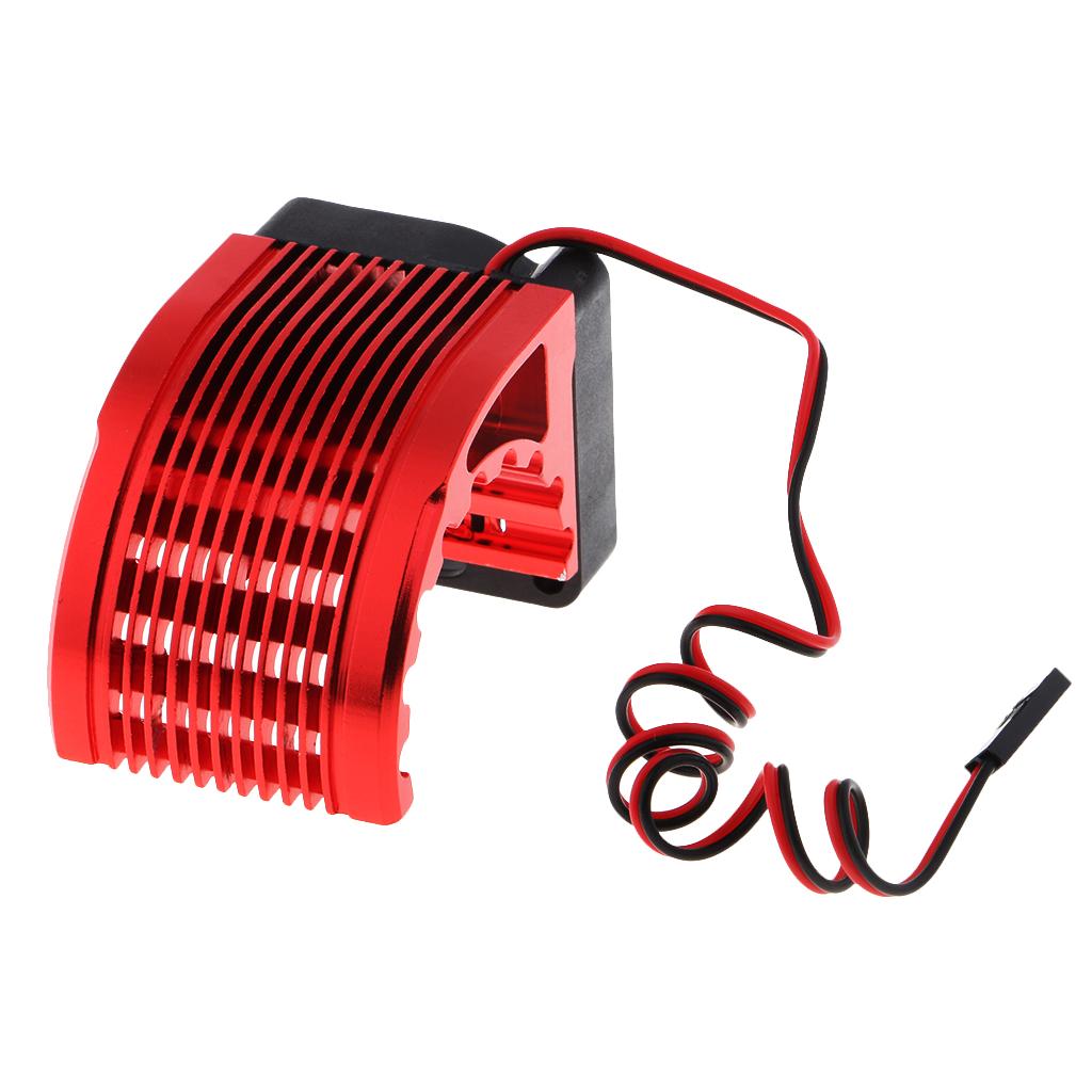 4274/4268 Motor Heat Sink with 40mm 5V Cooling Fan for RC Model Car