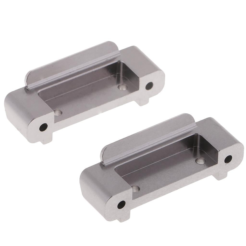 2pcs WLtoys 1:18 RC Car Upgrade Anti-Collision Set Spare Parts Accessories Silver