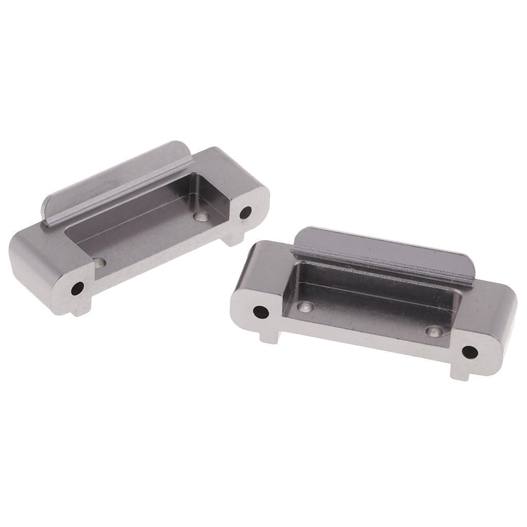 2pcs WLtoys 1:18 RC Car Upgrade Anti-Collision Set Spare Parts Accessories Silver