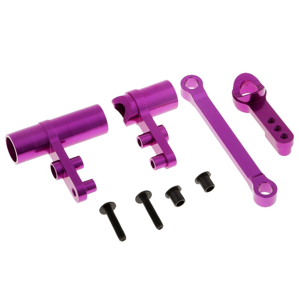 102057 102040 Steering Servo Saver Complete for HSP 94111 94123 94188 Purple