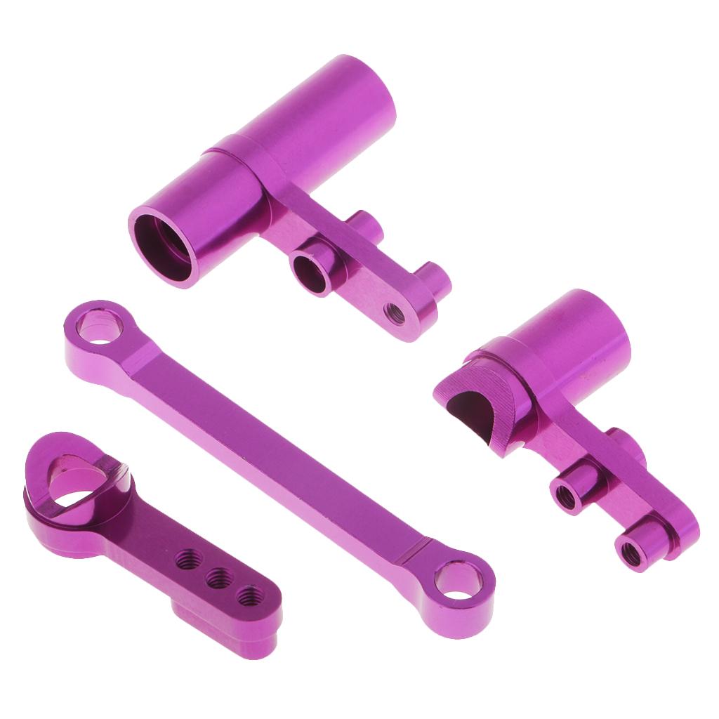 102057 102040 Steering Servo Saver Complete for HSP 94111 94123 94188 Purple