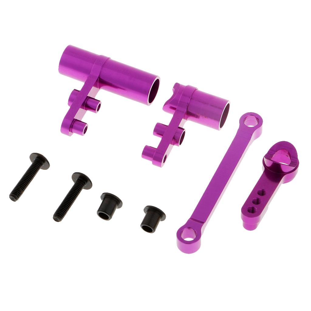 102057 102040 Steering Servo Saver Complete for HSP 94111 94123 94188 Purple