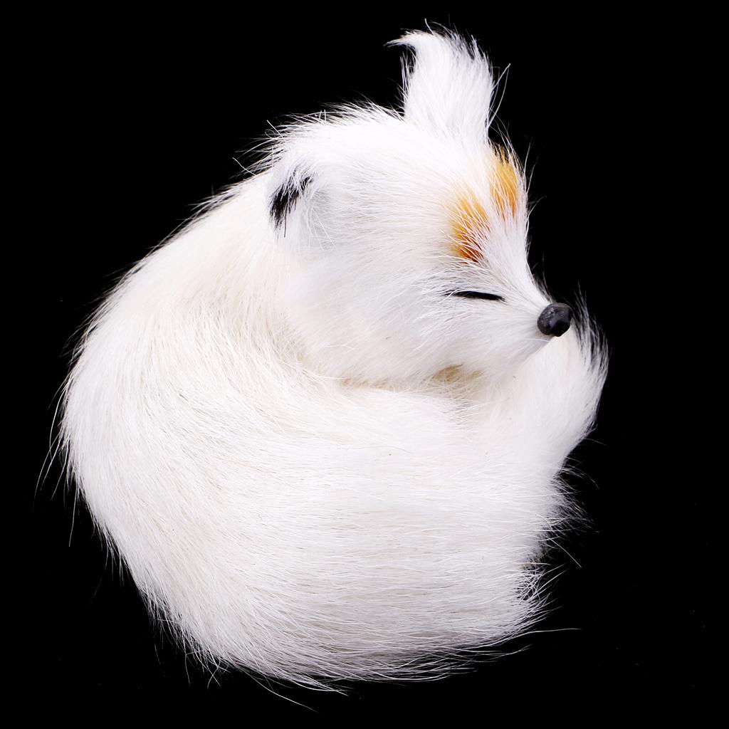 Wildlife Animals Action Figure Realistic Animals Action Model White