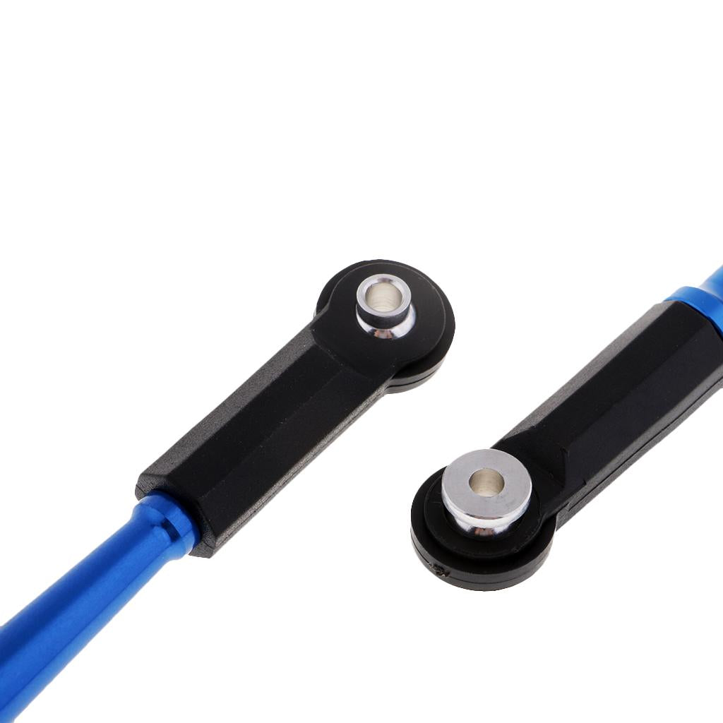 Steering Rod Servo Pull Rod Rear Suspension Lever for ARRMA KRATON 6S Blue