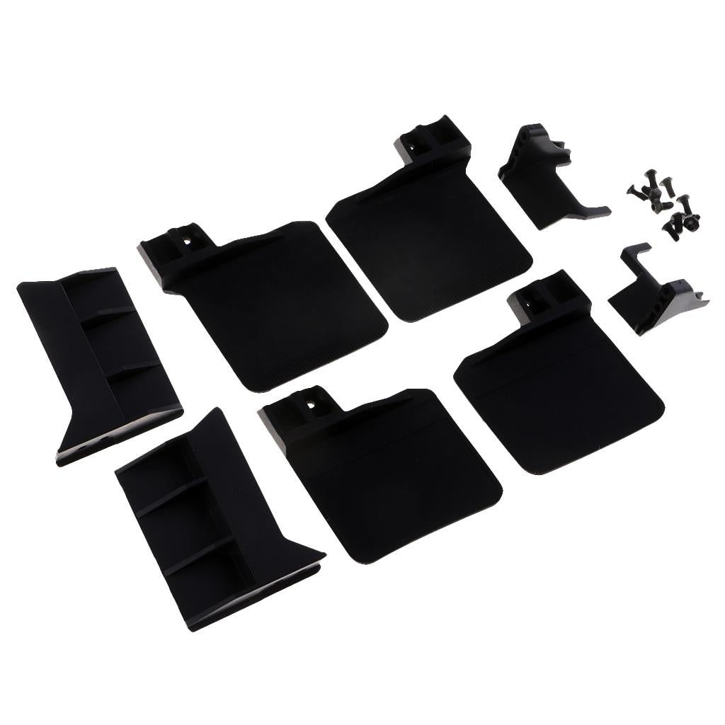 Rubber Mudguard Front and Rear Fender Upgrade Mud Block for TRX-4 T4