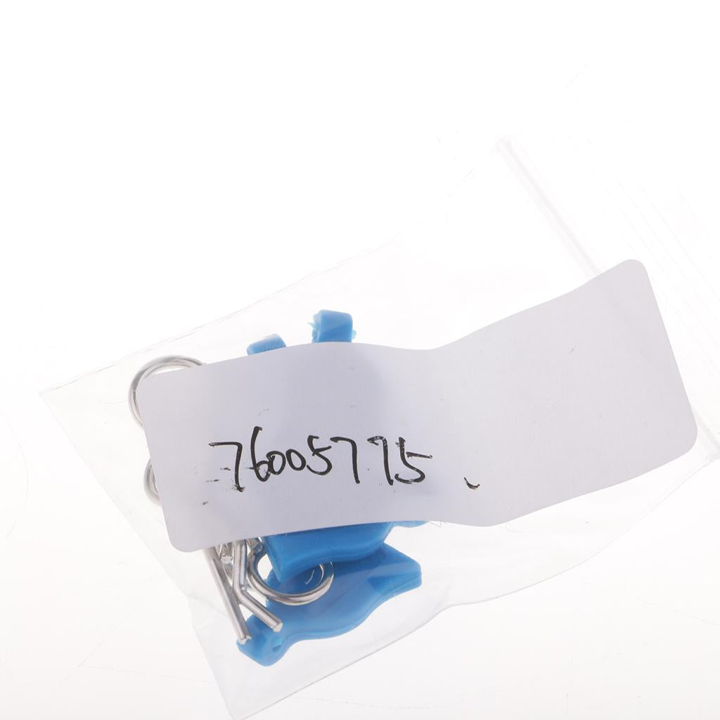 RC Car Metal Shell Buckle Spare Parts for 1/10 RC Drift/ On-road Cars Blue