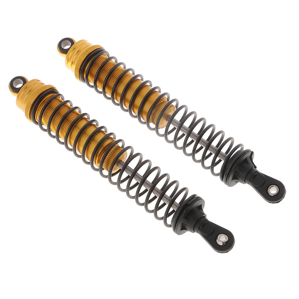 142mm Metal Shock Absorber Damper for 1/8 HSP RC Buggy Crawler Car Golden