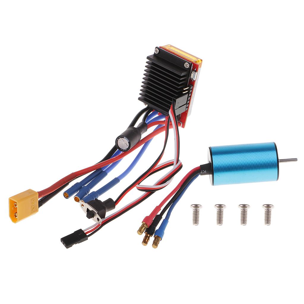 Wltoys Upgrade 2440 4300KV Motor w/ ESC Spare Parts Accessory Replacement XT60
