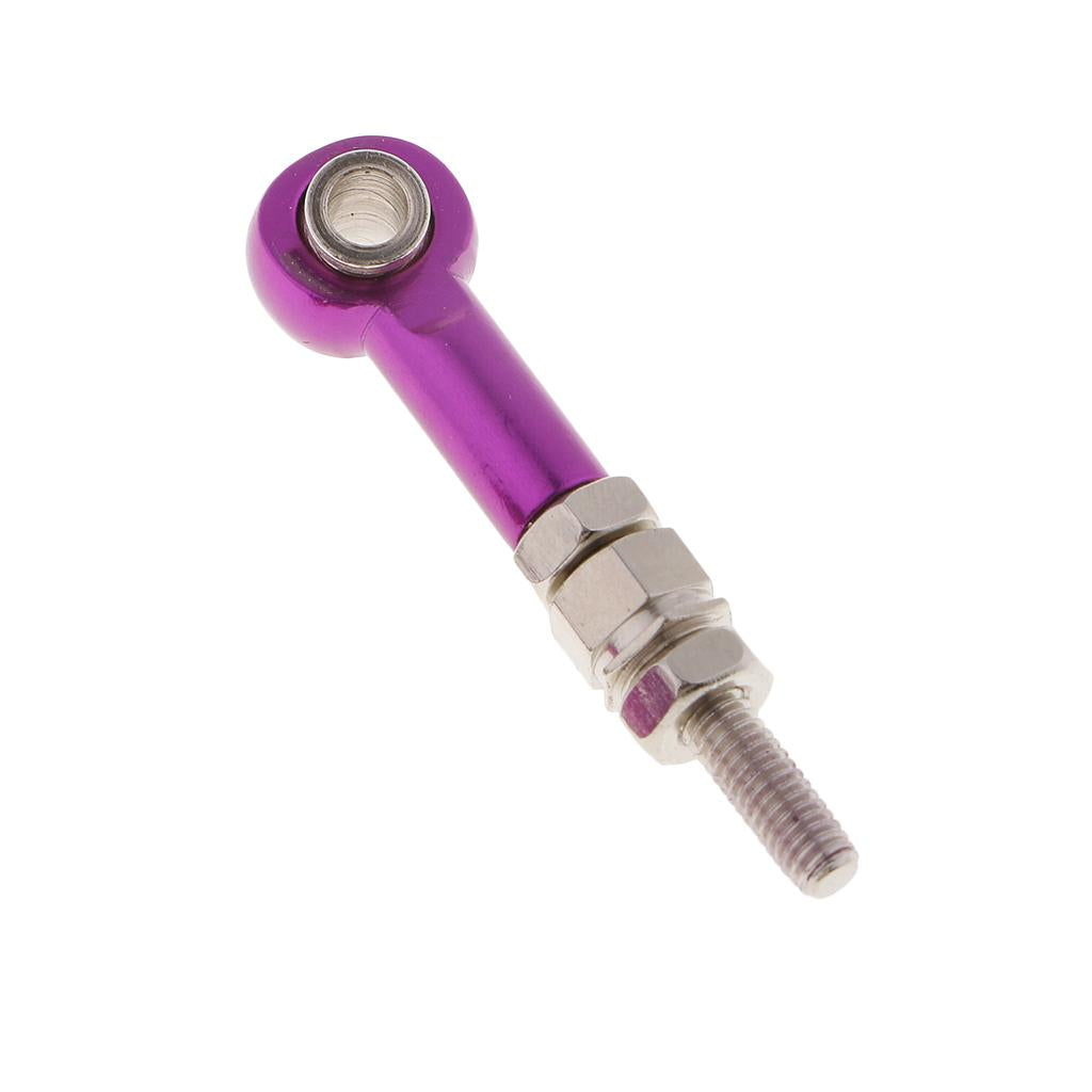 Aluminum Steering Linkage Pull Rod for HSP 94122 94123 1/10 RC Car Purple