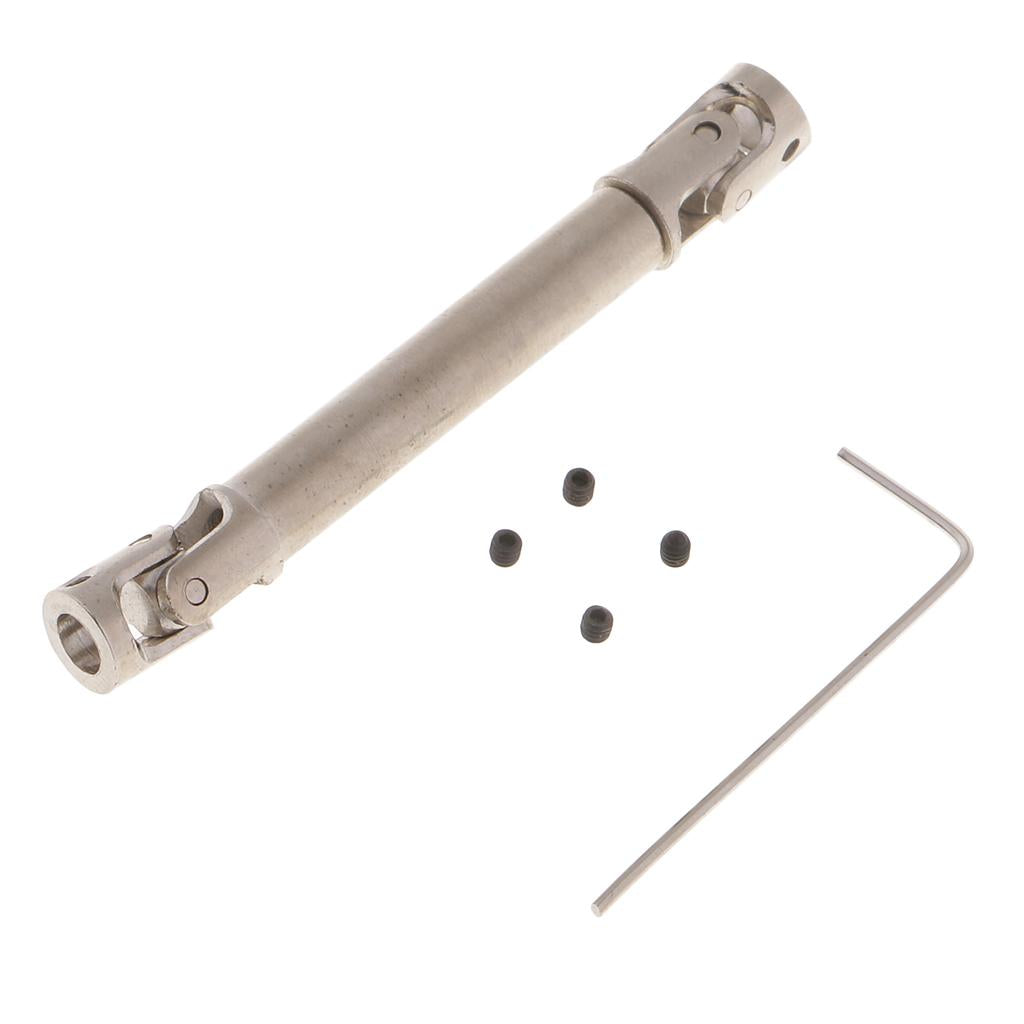 Metal Drive Shaft with Coupler 4 to 4mm for RC Car Boat Vehicle Models 60-80mm