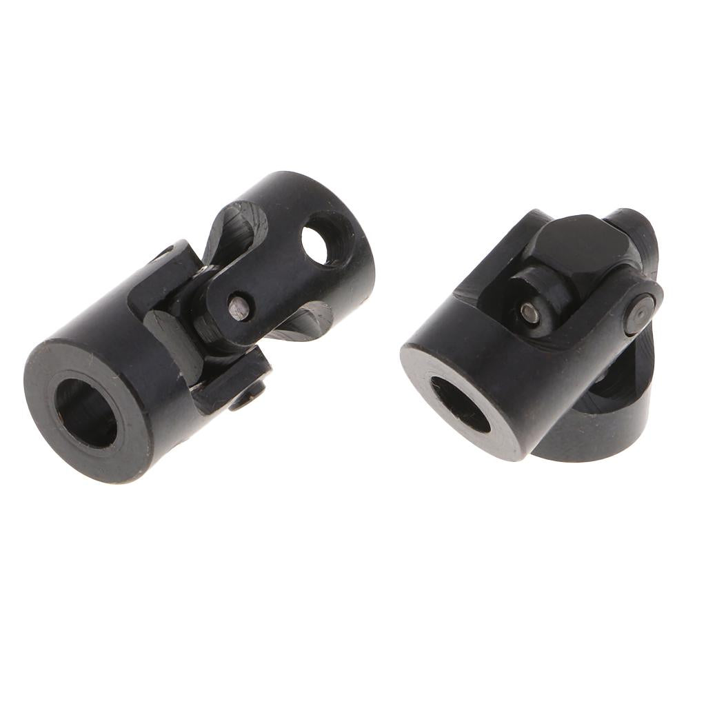 5pcs Black Motor Shaft Coupling Coupler for RC Car Boat Robot Model 5 to 5mm