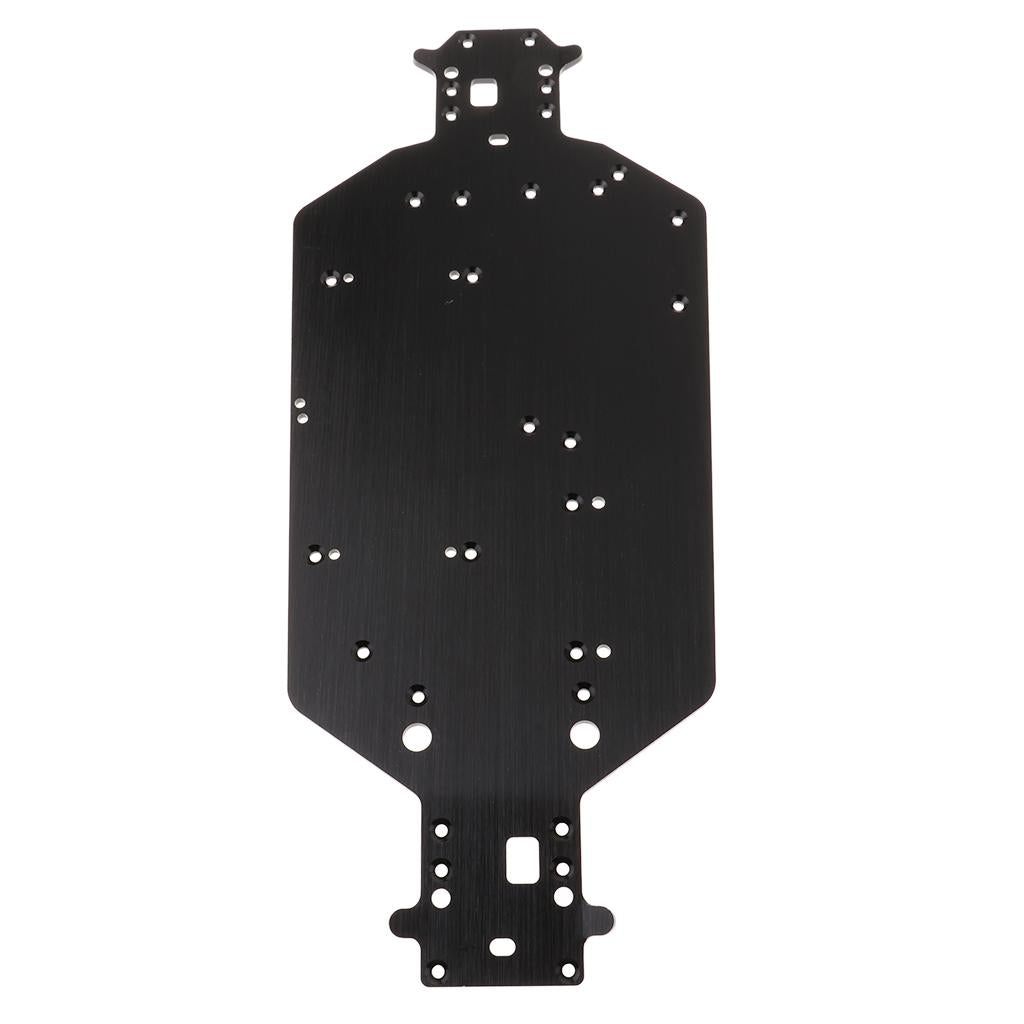 RC Car Metal Chassis Upgrade Parts for HSP 94111 RC Monster Truck Black
