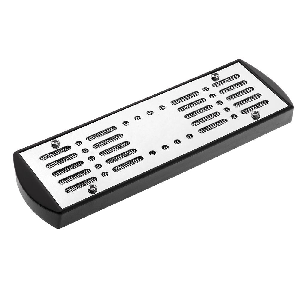 Rectangular Cigar Humidor Humidifier Gadgets for Cigars Box Moisture Silver