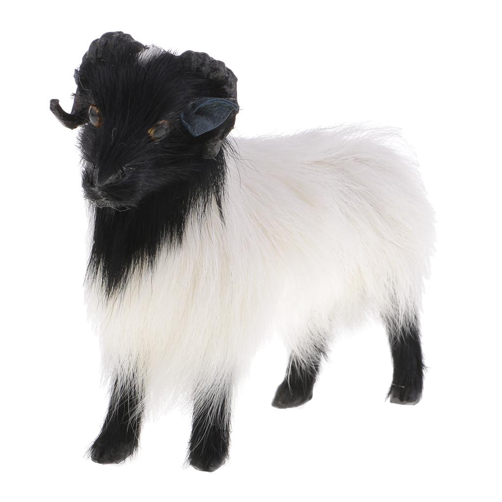 Prairie Sheep Goat Mutton Statue Miniature for Home Garden Latio DIY