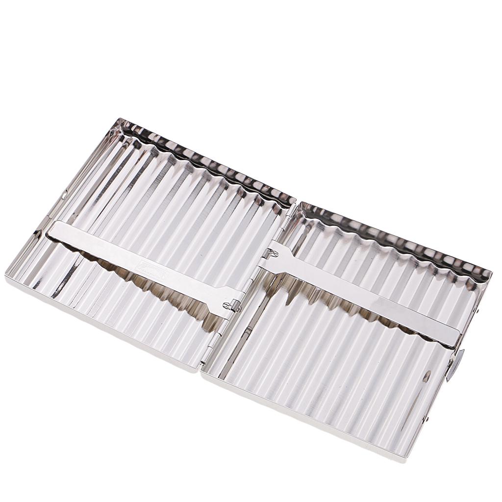 Smoking Cigarette Case Tobacco Box 20 Cigarettes for Man Smoker Accs