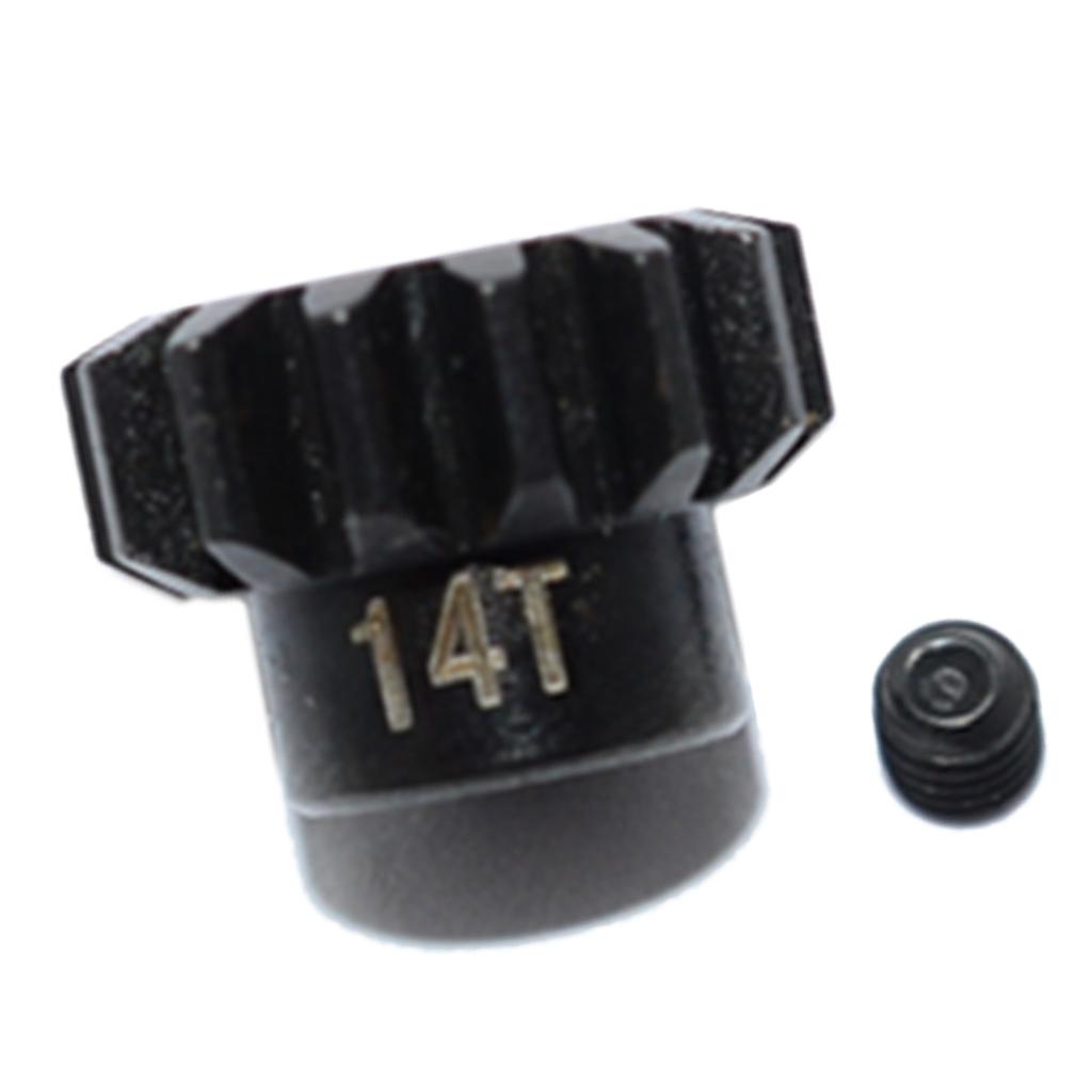 Steel 32DP 3.175mm 14T Motor Gear for 1/10 RC Car
