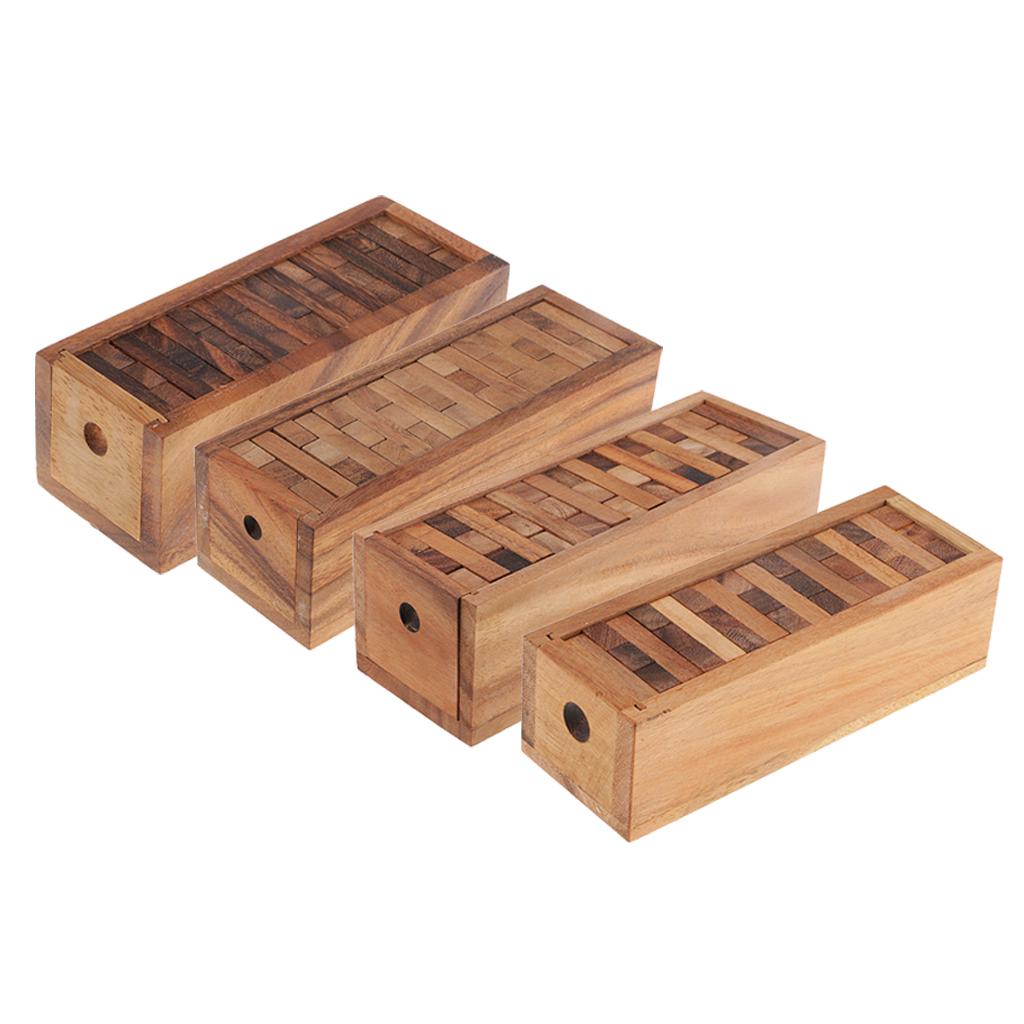 Timber Tower Wood Block Stacking Game for Kids Family Traditional Game S