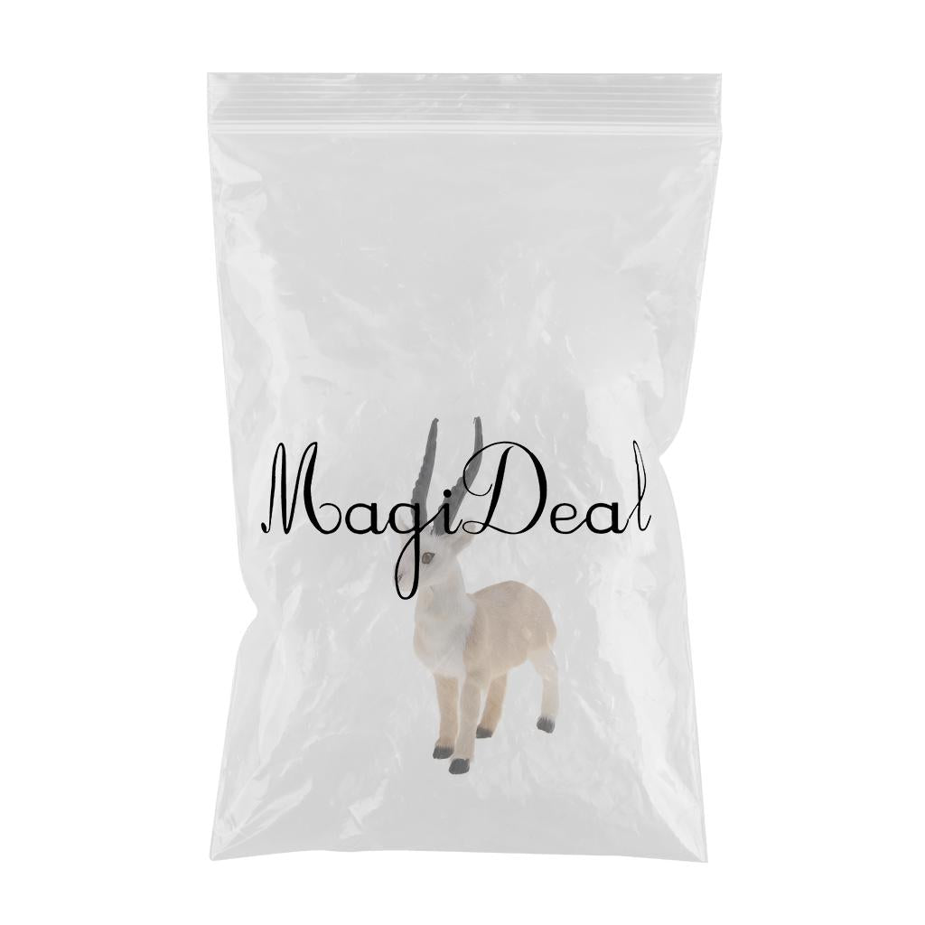 Simulation Hair Antelope Model Handicraft Plastic Toy Home Decoration Toy