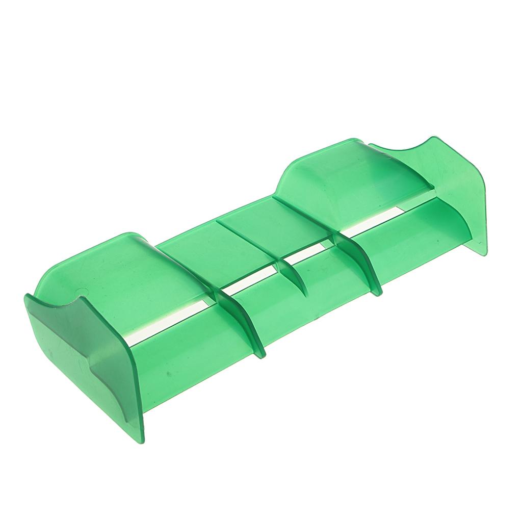 Plastic Tail Wing for 1/8 Short Truck Racing Buggy Truck RC Model Car Green