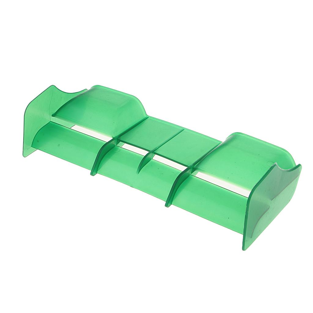 Plastic Tail Wing for 1/8 Short Truck Racing Buggy Truck RC Model Car Green