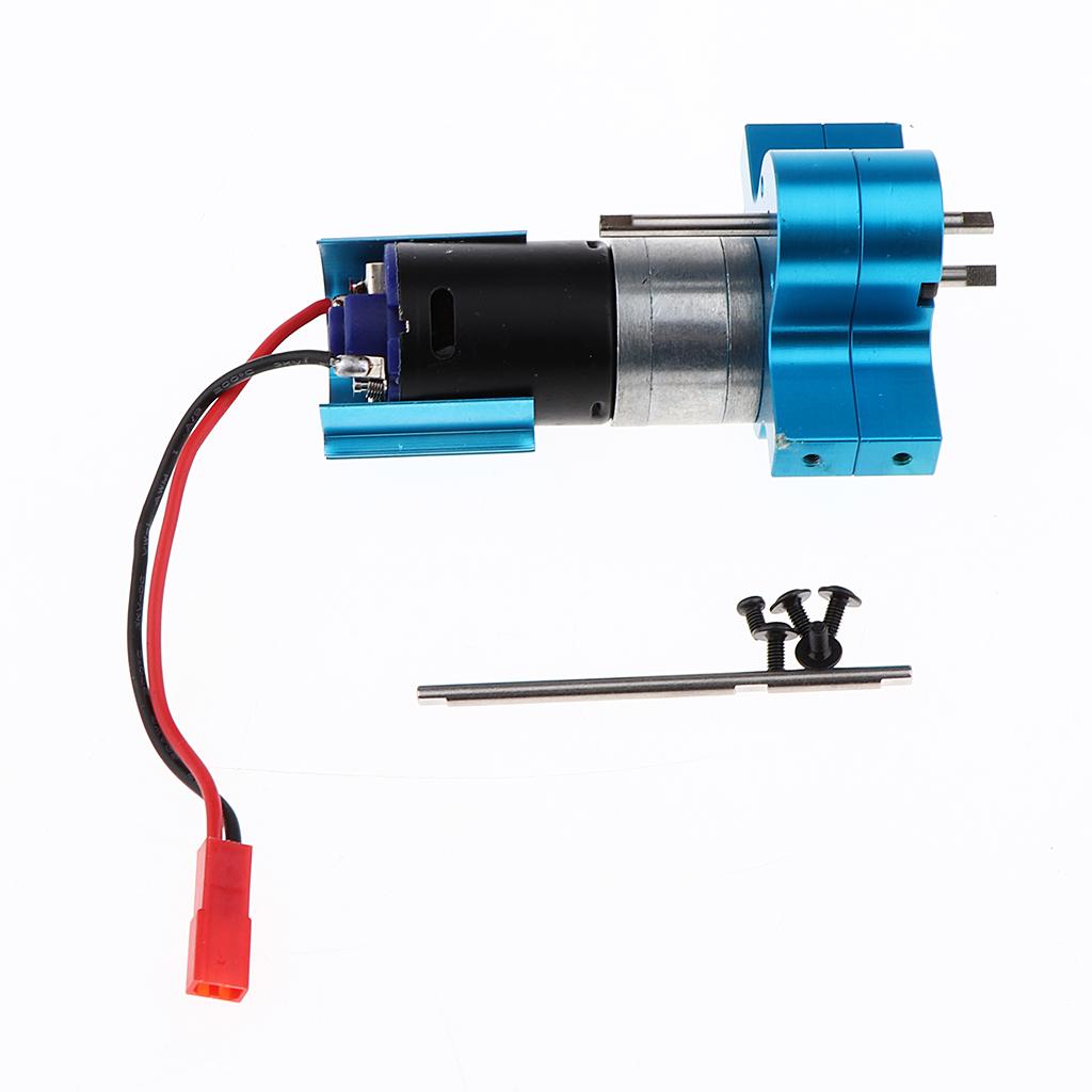 Metal Transfer Speed Gearbox for WPL C24 B24 1/16 RC Crawler Truck Blue