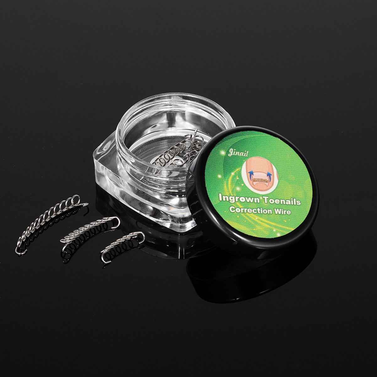 Nail Correction Wire Set – Ingrown Toenail Correction Wire & Pads for Curled Nails