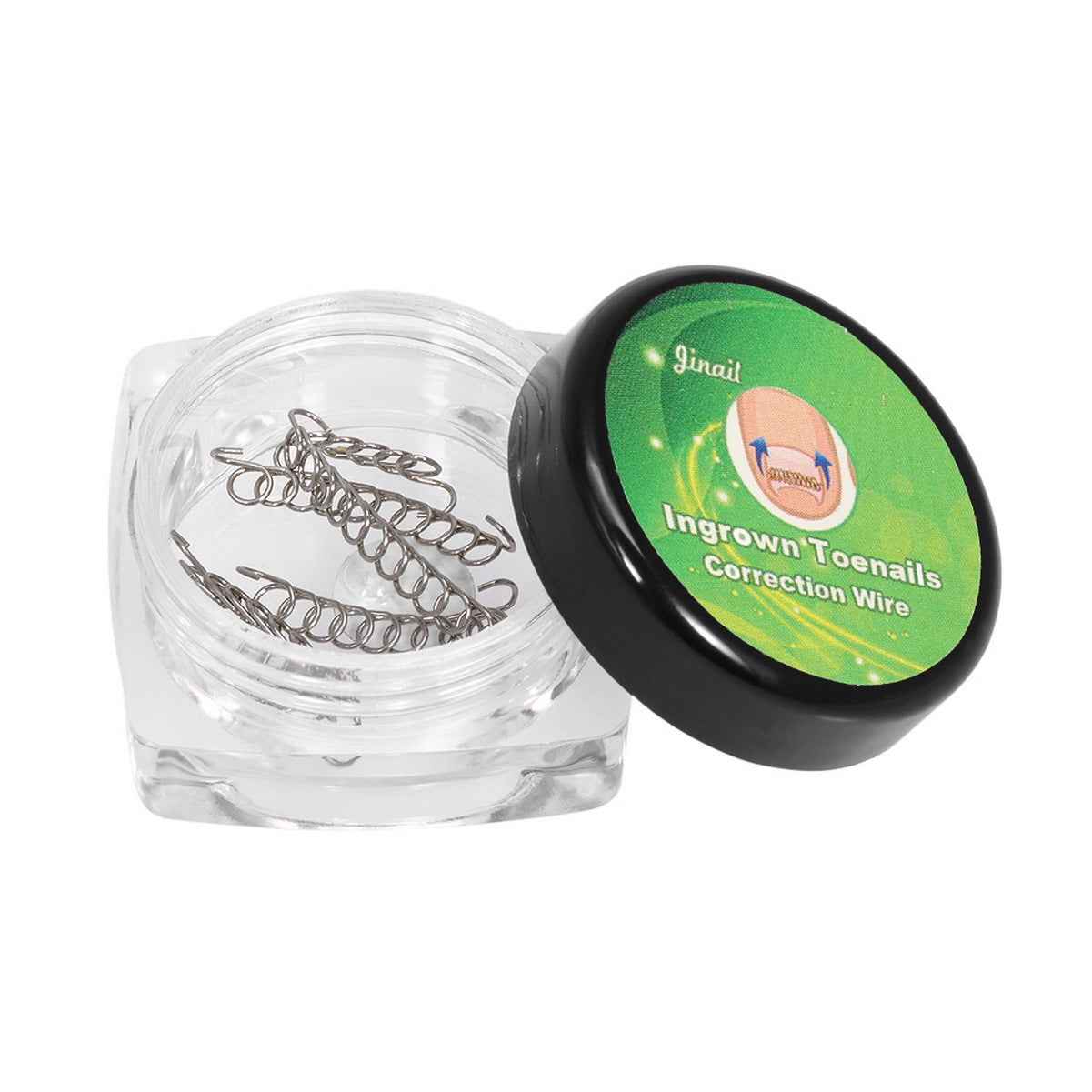 Nail Correction Wire Set – Ingrown Toenail Correction Wire & Pads for Curled Nails