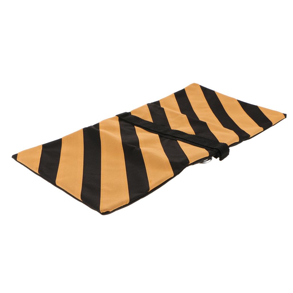 Single Zipper Balance Sandbags Photography Studio Orange and Black Stripes