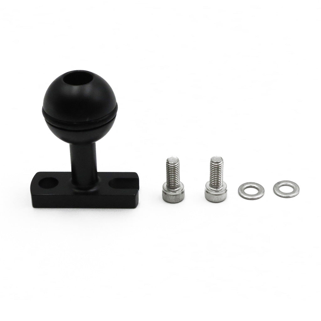 1 Diving Light Ball Arm Adapter System Mount Flashlight Accessory for "