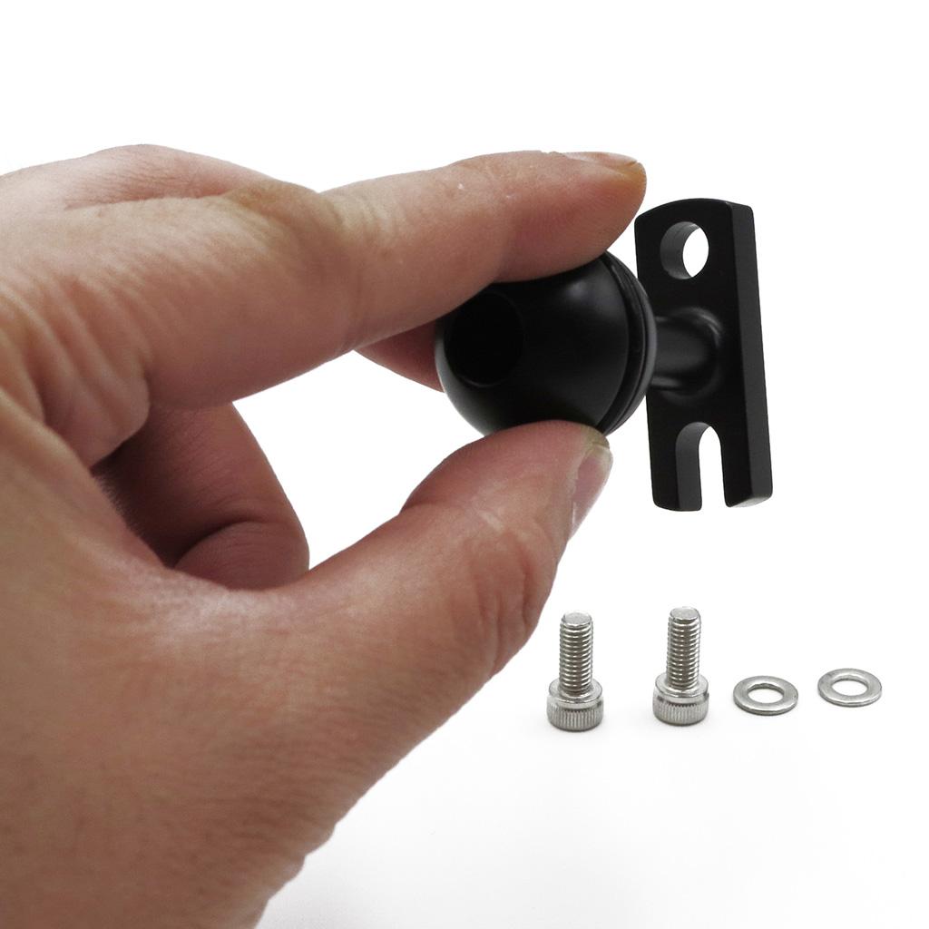 1 Diving Light Ball Arm Adapter System Mount Flashlight Accessory for "