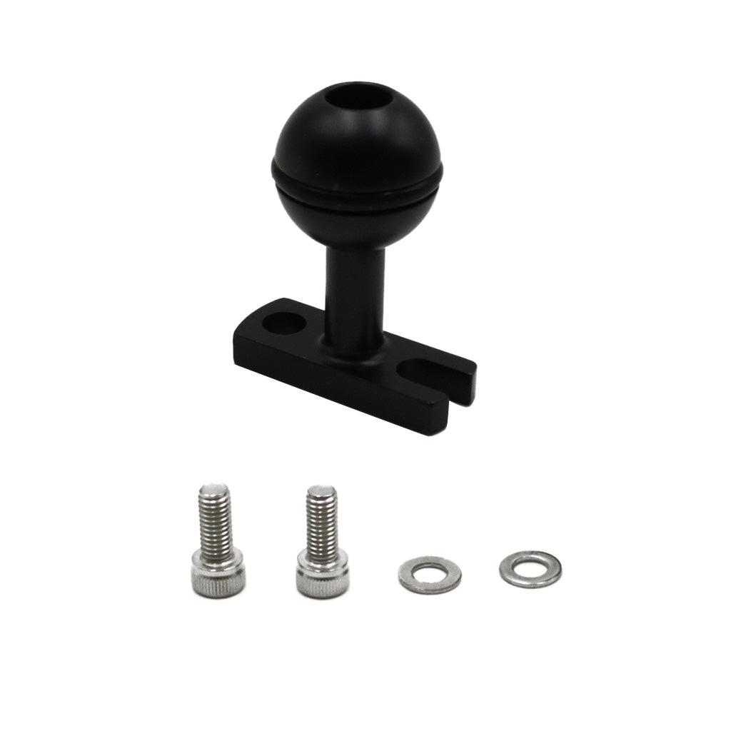 1 Diving Light Ball Arm Adapter System Mount Flashlight Accessory for "