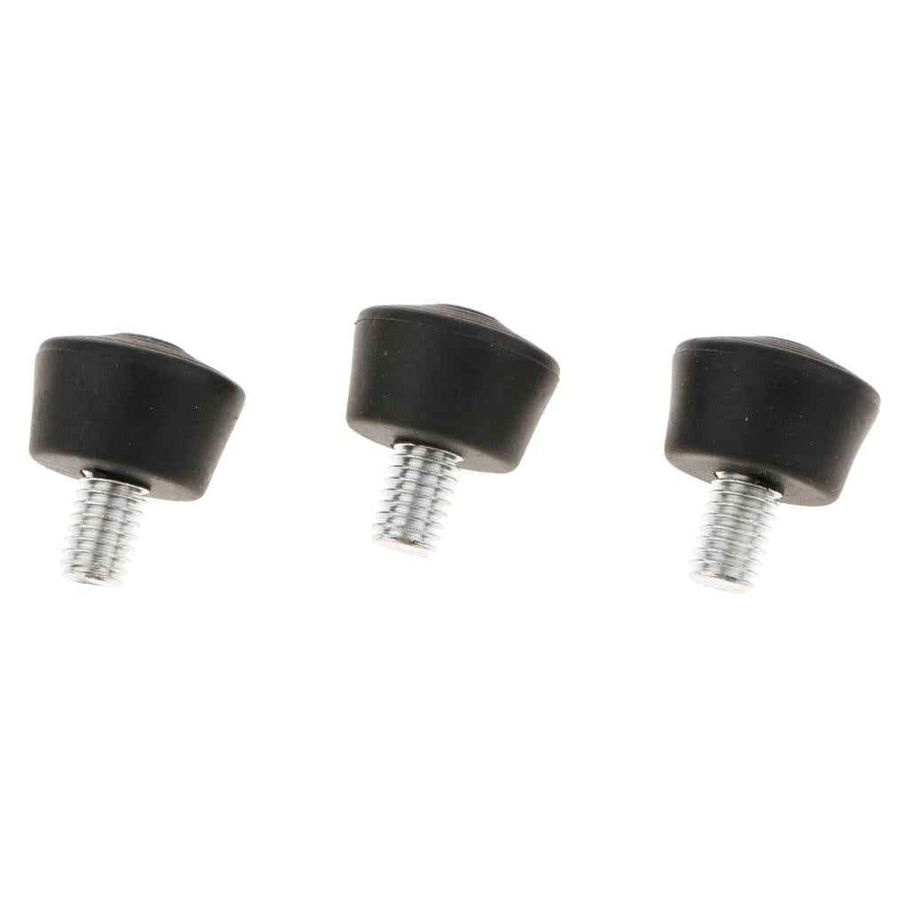 Universal Rubber Tripod Feet Non-slip Pad with M8 Screw For Tripod Monopod 23mm - Pack of 3