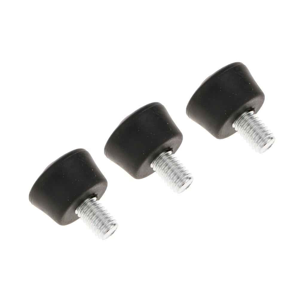 Universal Rubber Tripod Feet Non-slip Pad with M8 Screw For Tripod Monopod 23mm - Pack of 3