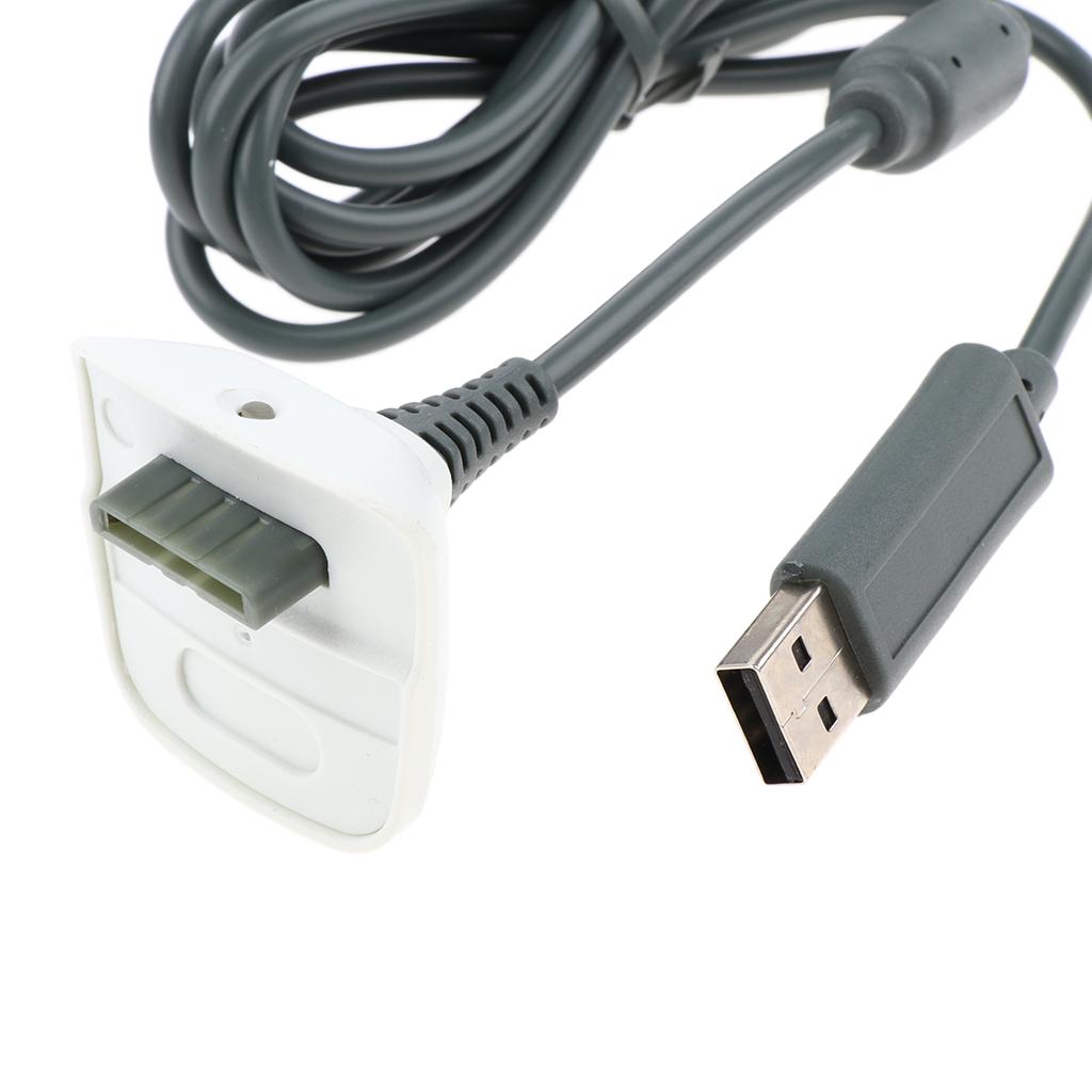 1.5m Charging Cable USB Wire Power Charger Cord for Microsoft 360 Grey