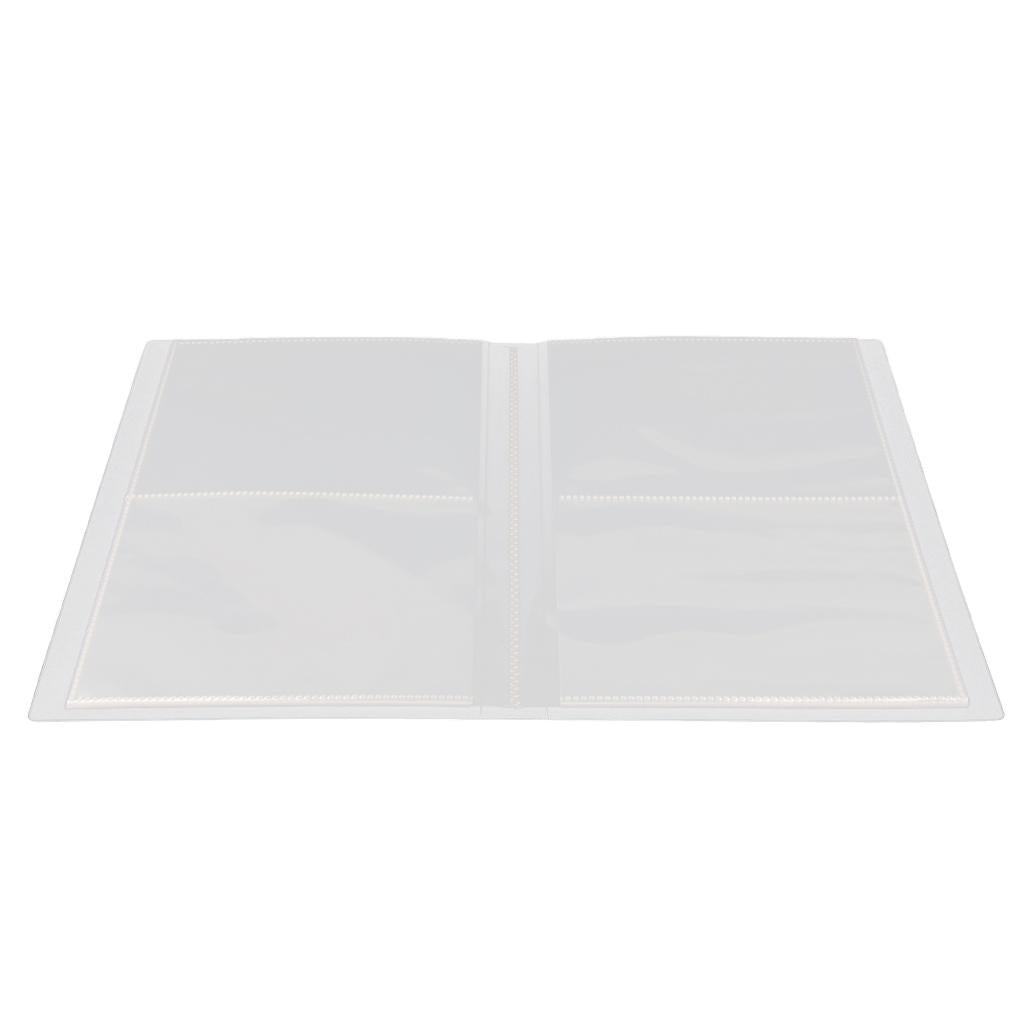 80Pocket Family Photo Album 9x5 Memo Book Postcard Storage Sleeve"
