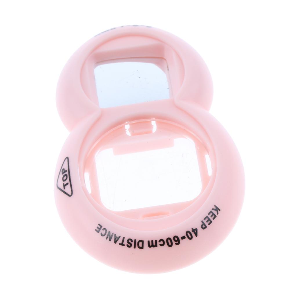 Close-Up Lens Self-Portrait Mirror for Fuji Instax Mini 7S 8 9 Pink