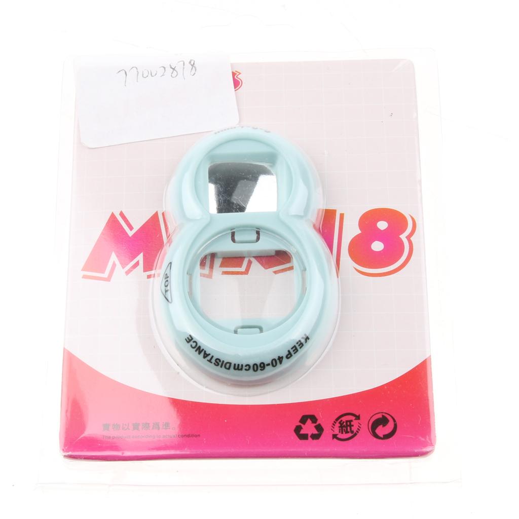 5xClose-Up Lens Self-Portrait Mirror for Fuji Instax Mini 7S 8 9 Light Blue