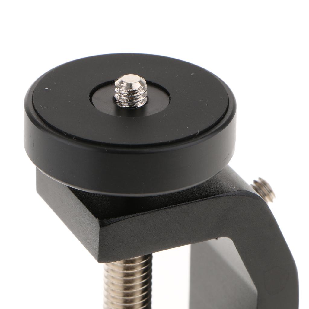 Universal C-Clamp Clip Desktop Mount Holder For DSLR Video Light Camera
